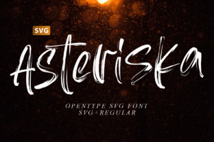 Asteriska: Dynamic Display Font for Bold Design