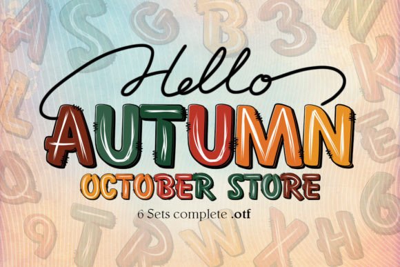 Capture the Seasonal Magic with Hello Autumn Font