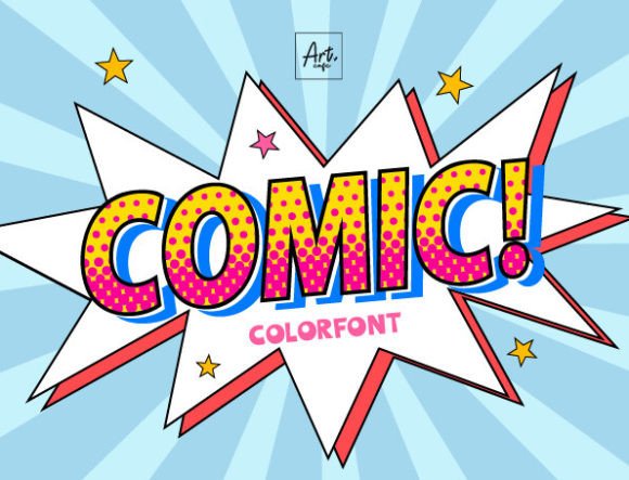 Comic: Infuse Playful Energy into Your Visual Design