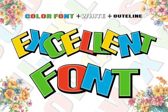 Excellent Design: Elevate Your Visual Projects with Vibrant Typography