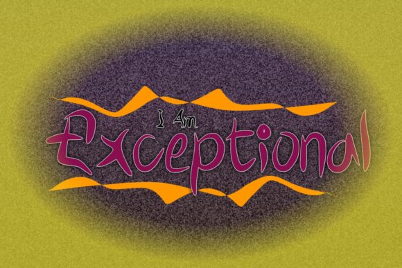 I Am Exceptional: Elevate Your Design with a Quirky Color Font