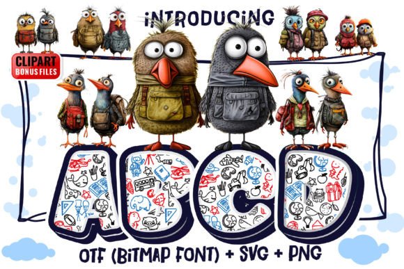 Kids Doodle: A Playful Font for Creative Design