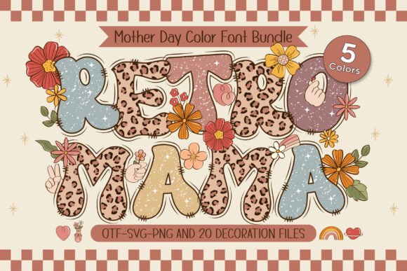 Retro Mama: A Vintage Font for Modern Graphic Design