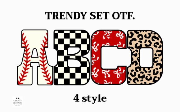 Trendy Set: Dynamic Typography for Bold Visual Statements