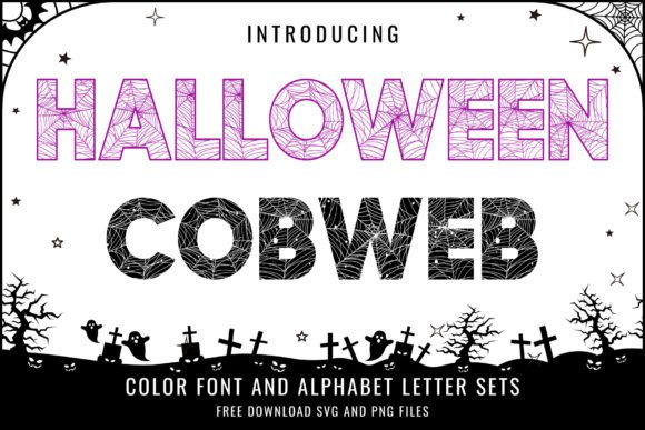 Unlock Spooky Creativity with the Halloween Cobweb Font